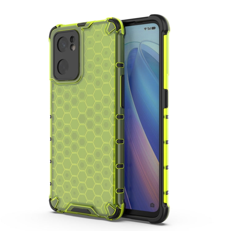 Shockproof Honeycomb PC + TPU Phone Case, For OPPO Find X5, For OPPO Find X5 Pro, For OPPO Realme C35, For OPPO A36 4G (China), For OPPO Reno7 SE 5G, For OPPO Reno7 5G Global / Find X5 Lite