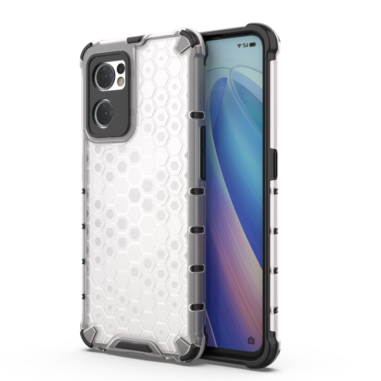Shockproof Honeycomb PC + TPU Phone Case, For OPPO Find X5, For OPPO Find X5 Pro, For OPPO Realme C35, For OPPO A36 4G (China), For OPPO Reno7 SE 5G, For OPPO Reno7 5G Global / Find X5 Lite