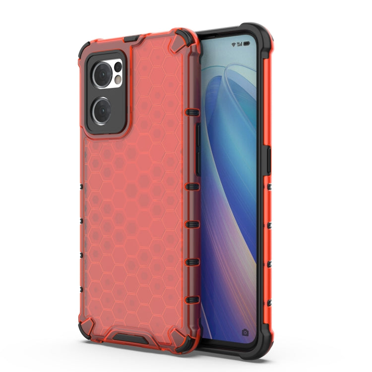 Shockproof Honeycomb PC + TPU Phone Case, For OPPO Find X5, For OPPO Find X5 Pro, For OPPO Realme C35, For OPPO A36 4G (China), For OPPO Reno7 SE 5G, For OPPO Reno7 5G Global / Find X5 Lite