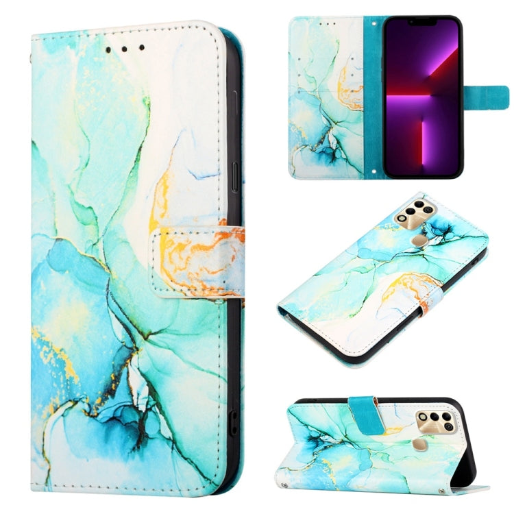 PT003 Marble Pattern Flip Leather Phone Case, For Nokia G21 / G11, For OPPO Realme C35, For OPPO Realme GT2 Pro, For Infinix Hot 11 Play / Hot 10 Play, For OPPO Reno7 5G Foreign Version, For Infinix Hot 11S NFC X6812B