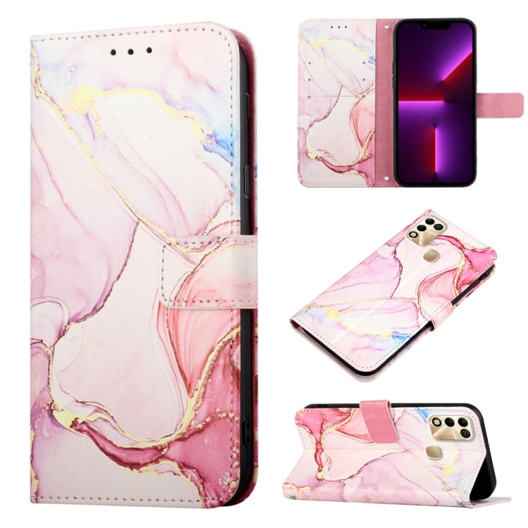 PT003 Marble Pattern Flip Leather Phone Case, For Nokia G21 / G11, For OPPO Realme C35, For OPPO Realme GT2 Pro, For Infinix Hot 11 Play / Hot 10 Play, For OPPO Reno7 5G Foreign Version, For Infinix Hot 11S NFC X6812B