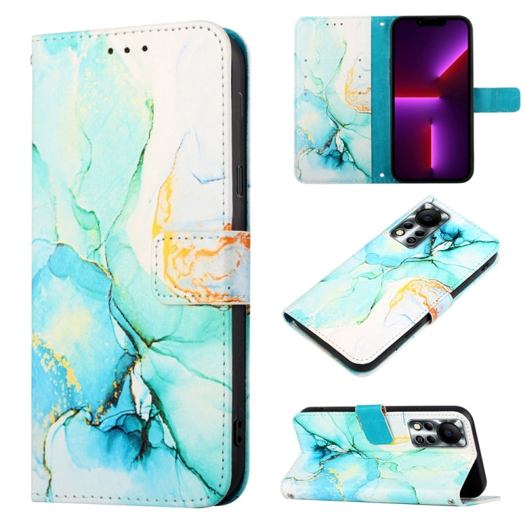 PT003 Marble Pattern Flip Leather Phone Case, For Nokia G21 / G11, For OPPO Realme C35, For OPPO Realme GT2 Pro, For Infinix Hot 11 Play / Hot 10 Play, For OPPO Reno7 5G Foreign Version, For Infinix Hot 11S NFC X6812B