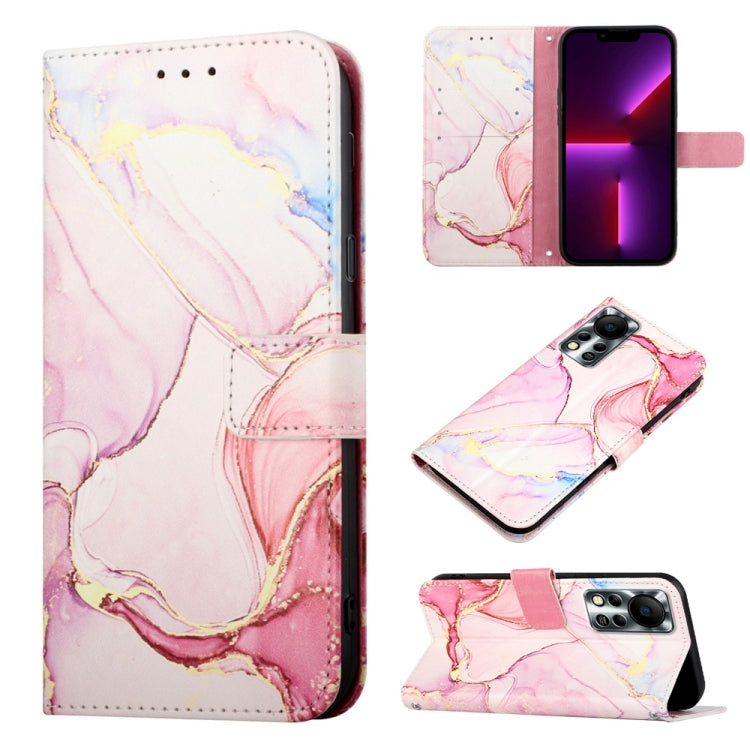 PT003 Marble Pattern Flip Leather Phone Case, For Nokia G21 / G11, For OPPO Realme C35, For OPPO Realme GT2 Pro, For Infinix Hot 11 Play / Hot 10 Play, For OPPO Reno7 5G Foreign Version, For Infinix Hot 11S NFC X6812B