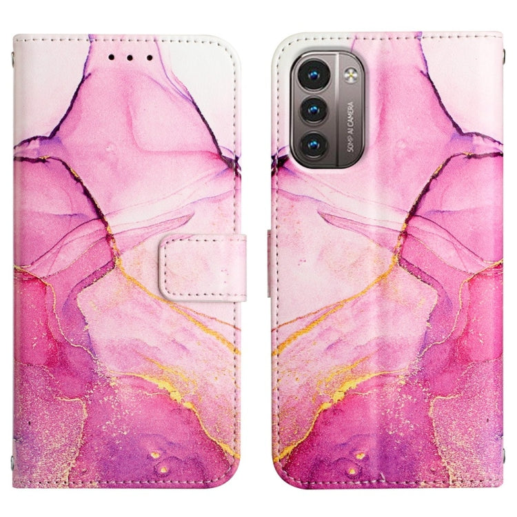 PT003 Marble Pattern Flip Leather Phone Case, For Nokia G21 / G11, For OPPO Realme C35, For OPPO Realme GT2 Pro, For Infinix Hot 11 Play / Hot 10 Play, For OPPO Reno7 5G Foreign Version, For Infinix Hot 11S NFC X6812B