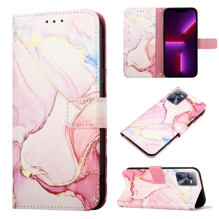 PT003 Marble Pattern Flip Leather Phone Case, For Nokia G21 / G11, For OPPO Realme C35, For OPPO Realme GT2 Pro, For Infinix Hot 11 Play / Hot 10 Play, For OPPO Reno7 5G Foreign Version, For Infinix Hot 11S NFC X6812B