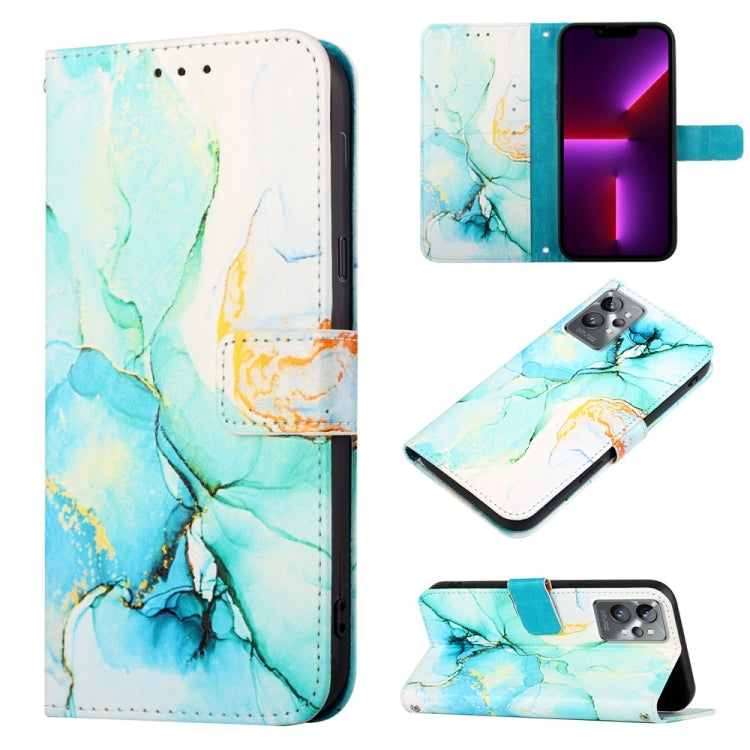 PT003 Marble Pattern Flip Leather Phone Case, For Nokia G21 / G11, For OPPO Realme C35, For OPPO Realme GT2 Pro, For Infinix Hot 11 Play / Hot 10 Play, For OPPO Reno7 5G Foreign Version, For Infinix Hot 11S NFC X6812B