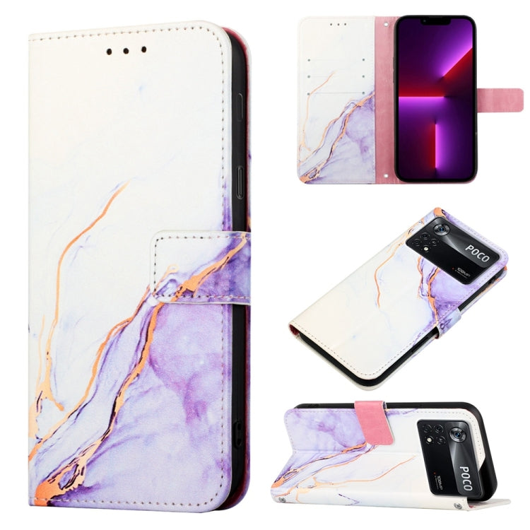 PT003 Marble Pattern Flip Leather Phone Case, For Xiaomi Redmi K50, For Xiaomi Redmi K50 Pro, For Xiaomi Poco M4 Pro 4G, For Xiaomi Poco X4 Pro 5G, For Samsung Galaxy S21 5G, For Samsung Galaxy S21+ 5G, For Samsung Galaxy S22 Ultra 5G