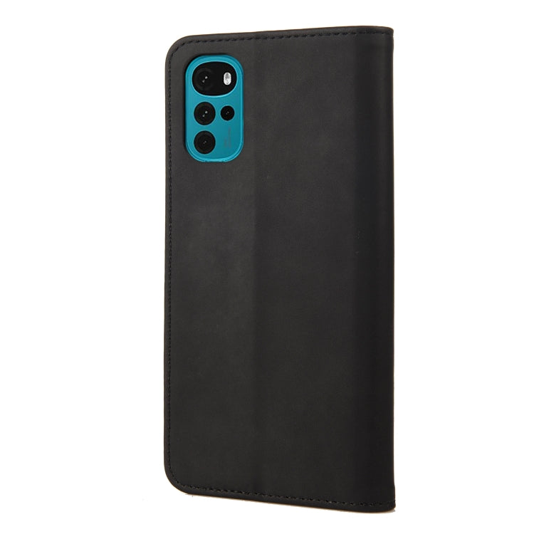 Skin Feel Splicing Leather Phone Case, For Motorola Moto G22, For Nokia G21