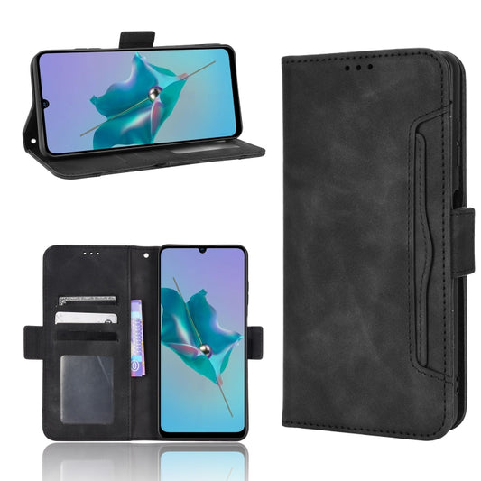 Skin Feel Calf Pattern Leather Phone Case, For ZTE Blade A72