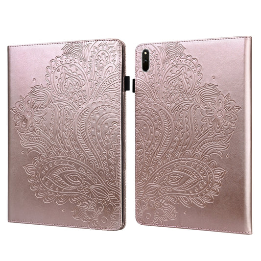 Peacock Embossed Pattern TPU + PU Leather Tablet Case, For Huawei Matepad 11 2021, For Huawei MatePad Pro 10.8 2021
