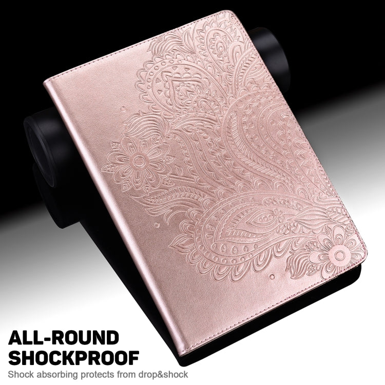 Peacock Embossed Pattern TPU + PU Leather Tablet Case, For Huawei Matepad 11 2021, For Huawei MatePad Pro 10.8 2021