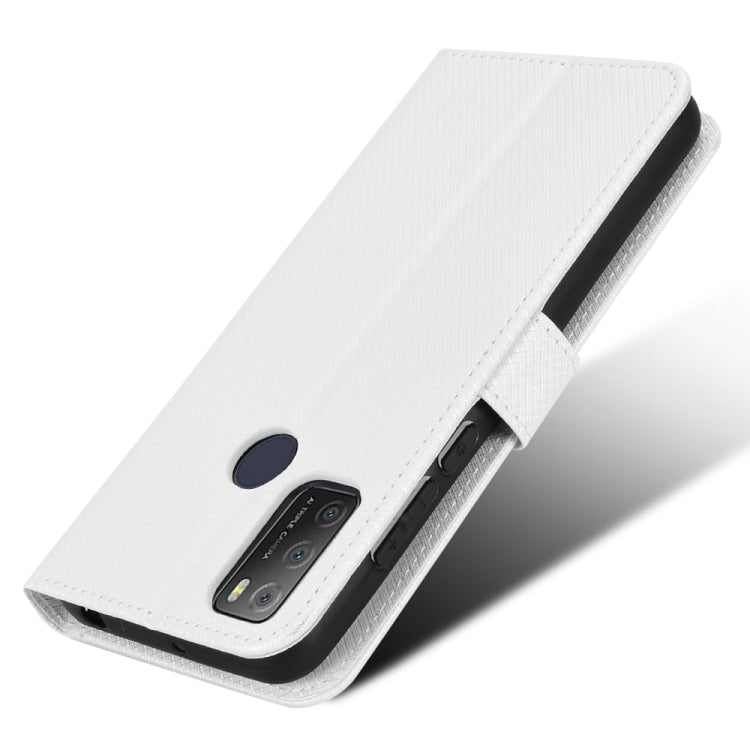 Diamond Texture Leather Phone Case, For Alcatel 1S 2021 / 3L 2021 / TCL 20E / 20Y, For Xiaomi Redmi Note 10 4G / Note 10S, For Honor X8, For Samsung Galaxy A03s 164.2mm, For Samsung Galaxy A03s 166mm, For Samsung Galaxy S21 Ultra 5G                    ...