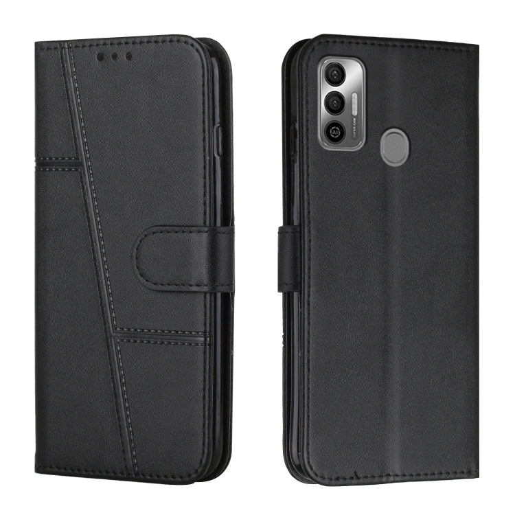 Stitching Calf Texture Buckle Leather Phone Case, For Tecno Spark 7 / 7T, For Tecno Spark 8, For Tecno Spark 8P, For Tecno Spark Go 2020 / Spark 6 Go