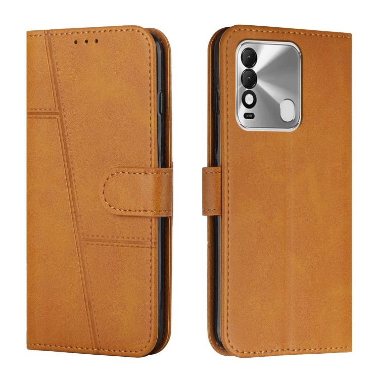 Stitching Calf Texture Buckle Leather Phone Case, For Tecno Spark 7 / 7T, For Tecno Spark 8, For Tecno Spark 8P, For Tecno Spark Go 2020 / Spark 6 Go