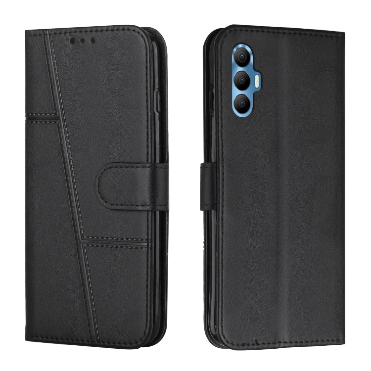 Stitching Calf Texture Buckle Leather Phone Case, For Tecno Spark 7 / 7T, For Tecno Spark 8, For Tecno Spark 8P, For Tecno Spark Go 2020 / Spark 6 Go