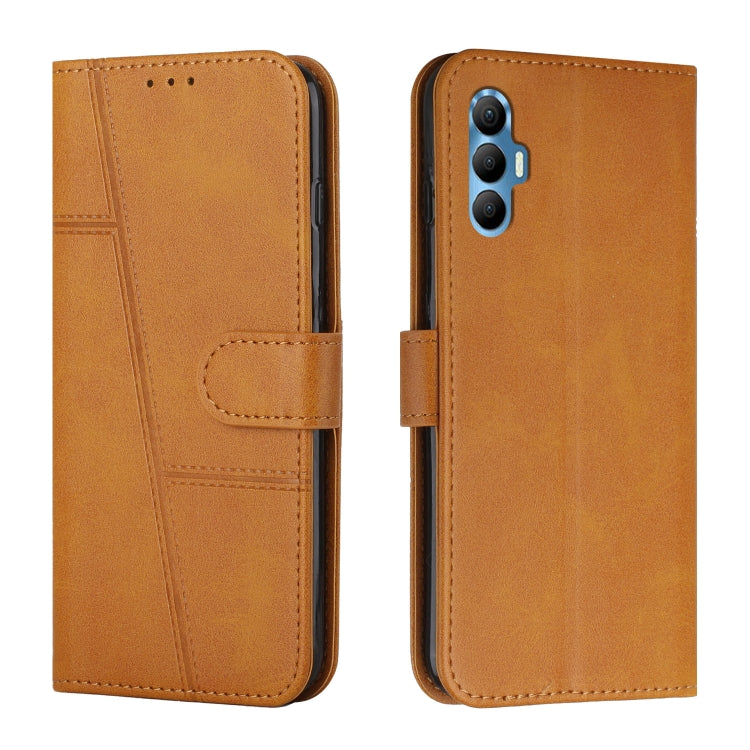 Stitching Calf Texture Buckle Leather Phone Case, For Tecno Spark 7 / 7T, For Tecno Spark 8, For Tecno Spark 8P, For Tecno Spark Go 2020 / Spark 6 Go