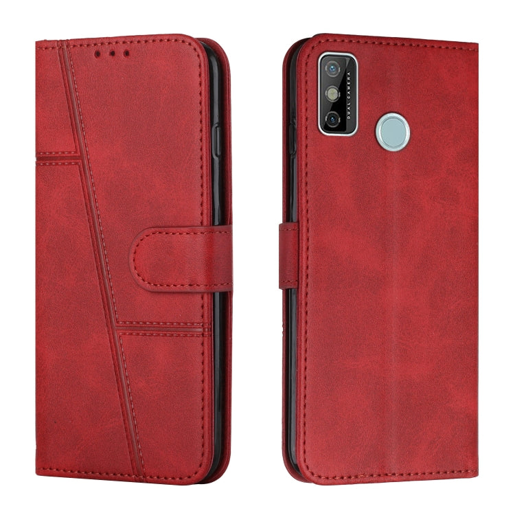Stitching Calf Texture Buckle Leather Phone Case, For Tecno Spark 7 / 7T, For Tecno Spark 8, For Tecno Spark 8P, For Tecno Spark Go 2020 / Spark 6 Go