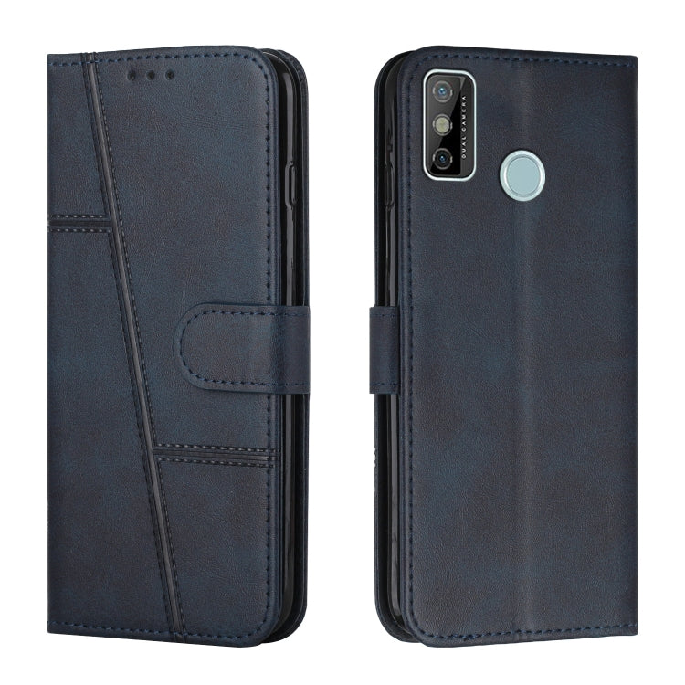 Stitching Calf Texture Buckle Leather Phone Case, For Tecno Spark 7 / 7T, For Tecno Spark 8, For Tecno Spark 8P, For Tecno Spark Go 2020 / Spark 6 Go