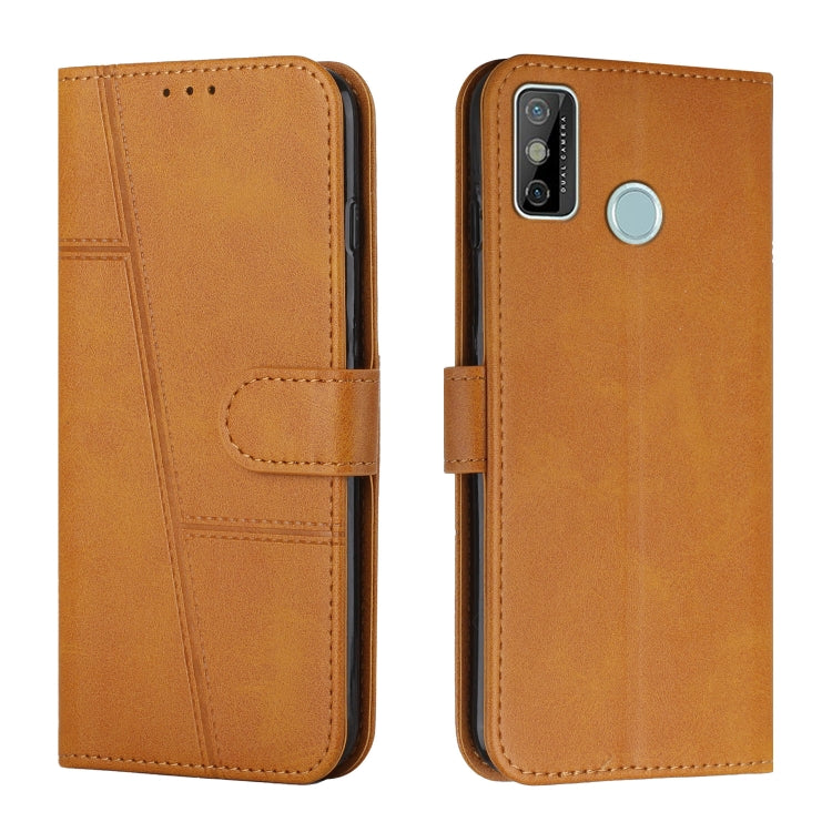 Stitching Calf Texture Buckle Leather Phone Case, For Tecno Spark 7 / 7T, For Tecno Spark 8, For Tecno Spark 8P, For Tecno Spark Go 2020 / Spark 6 Go
