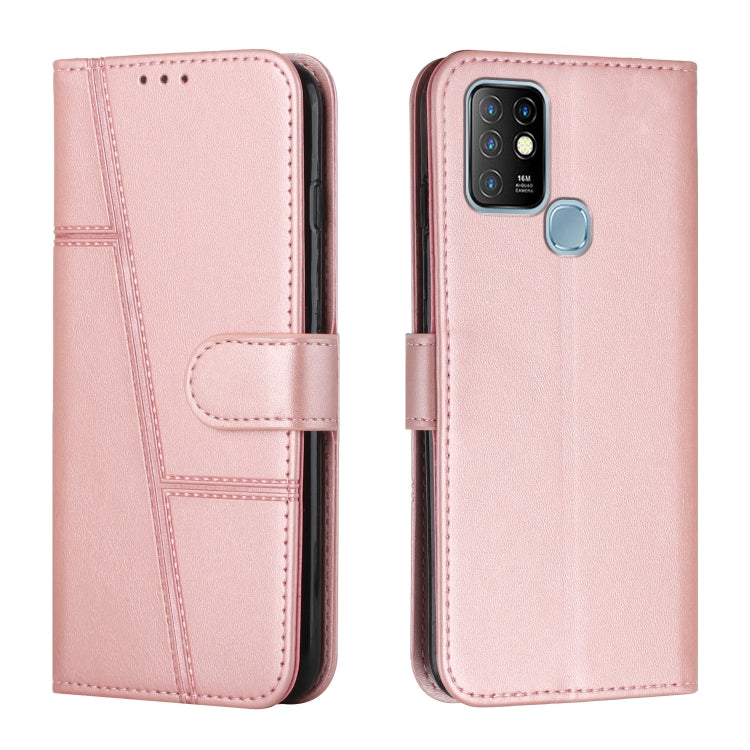 Stitching Calf Texture Buckle Leather Phone Case, For Infinix Hot 10, For Infinix Hot 10i, For Infinix Hot 10 Lite / Smart 5 2020, For Infinix Hot 10 Play / Smart 5 2021, For Infinix Hot 11, For Infinix Hot 11S NFC                                      ...