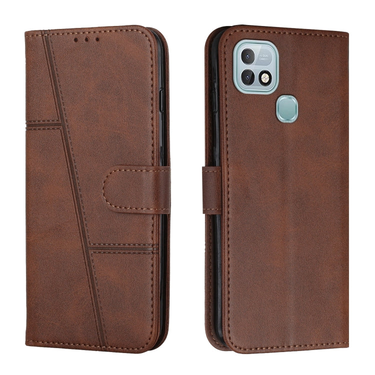 Stitching Calf Texture Buckle Leather Phone Case, For Infinix Hot 10, For Infinix Hot 10i, For Infinix Hot 10 Lite / Smart 5 2020, For Infinix Hot 10 Play / Smart 5 2021, For Infinix Hot 11, For Infinix Hot 11S NFC                                      ...