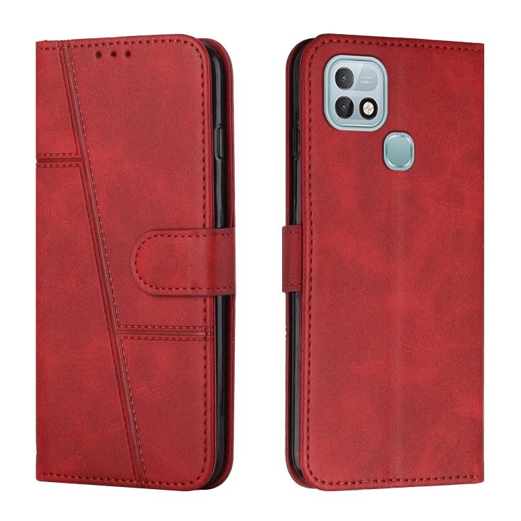 Stitching Calf Texture Buckle Leather Phone Case, For Infinix Hot 10, For Infinix Hot 10i, For Infinix Hot 10 Lite / Smart 5 2020, For Infinix Hot 10 Play / Smart 5 2021, For Infinix Hot 11, For Infinix Hot 11S NFC                                      ...