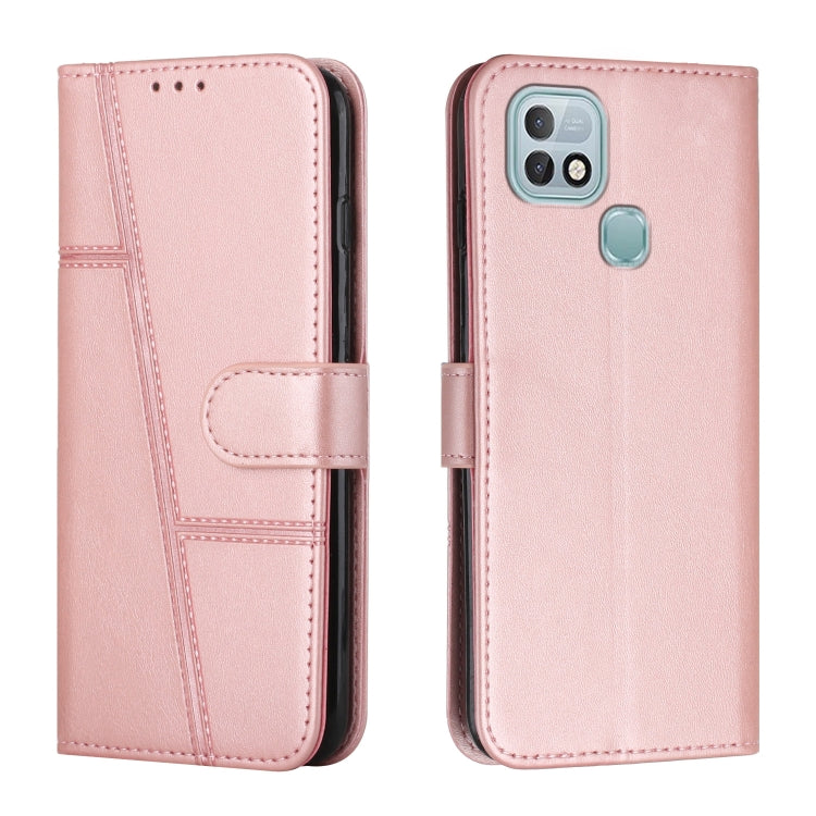 Stitching Calf Texture Buckle Leather Phone Case, For Infinix Hot 10, For Infinix Hot 10i, For Infinix Hot 10 Lite / Smart 5 2020, For Infinix Hot 10 Play / Smart 5 2021, For Infinix Hot 11, For Infinix Hot 11S NFC                                      ...