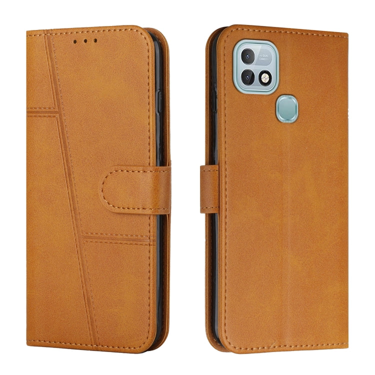 Stitching Calf Texture Buckle Leather Phone Case, For Infinix Hot 10, For Infinix Hot 10i, For Infinix Hot 10 Lite / Smart 5 2020, For Infinix Hot 10 Play / Smart 5 2021, For Infinix Hot 11, For Infinix Hot 11S NFC                                      ...