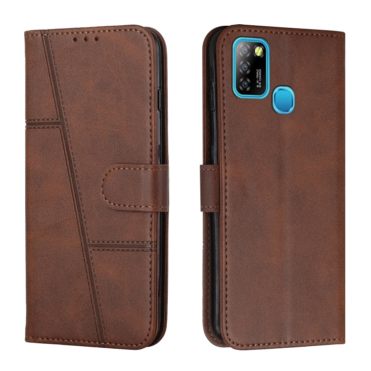 Stitching Calf Texture Buckle Leather Phone Case, For Infinix Hot 10, For Infinix Hot 10i, For Infinix Hot 10 Lite / Smart 5 2020, For Infinix Hot 10 Play / Smart 5 2021, For Infinix Hot 11, For Infinix Hot 11S NFC                                      ...