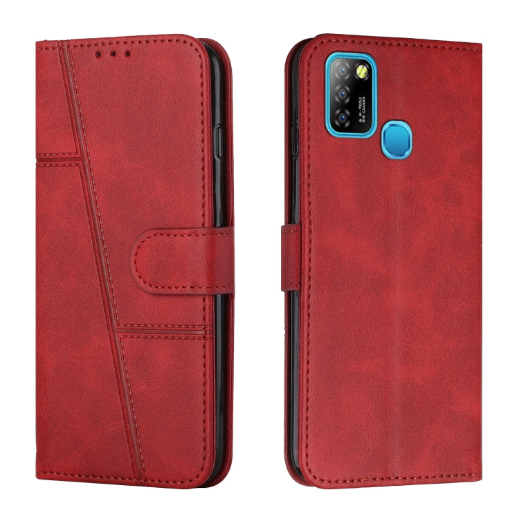 Stitching Calf Texture Buckle Leather Phone Case, For Infinix Hot 10, For Infinix Hot 10i, For Infinix Hot 10 Lite / Smart 5 2020, For Infinix Hot 10 Play / Smart 5 2021, For Infinix Hot 11, For Infinix Hot 11S NFC                                      ...