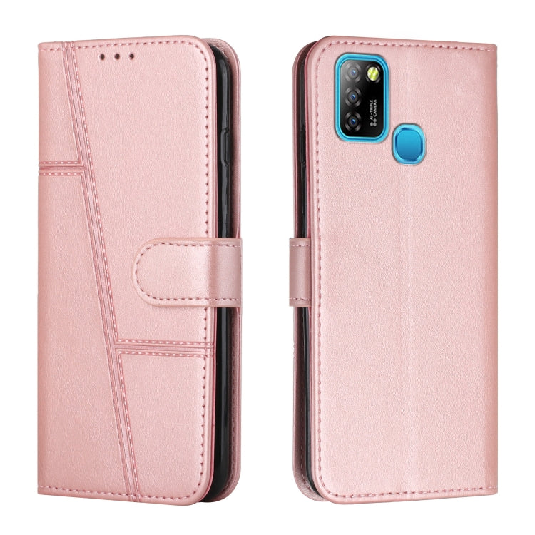 Stitching Calf Texture Buckle Leather Phone Case, For Infinix Hot 10, For Infinix Hot 10i, For Infinix Hot 10 Lite / Smart 5 2020, For Infinix Hot 10 Play / Smart 5 2021, For Infinix Hot 11, For Infinix Hot 11S NFC                                      ...