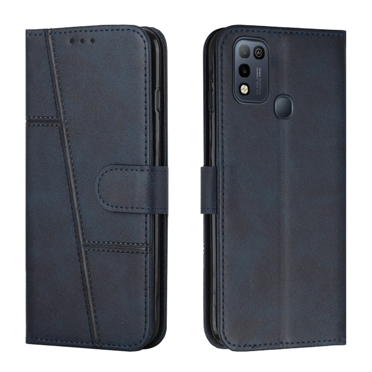 Stitching Calf Texture Buckle Leather Phone Case, For Infinix Hot 10, For Infinix Hot 10i, For Infinix Hot 10 Lite / Smart 5 2020, For Infinix Hot 10 Play / Smart 5 2021, For Infinix Hot 11, For Infinix Hot 11S NFC                                      ...