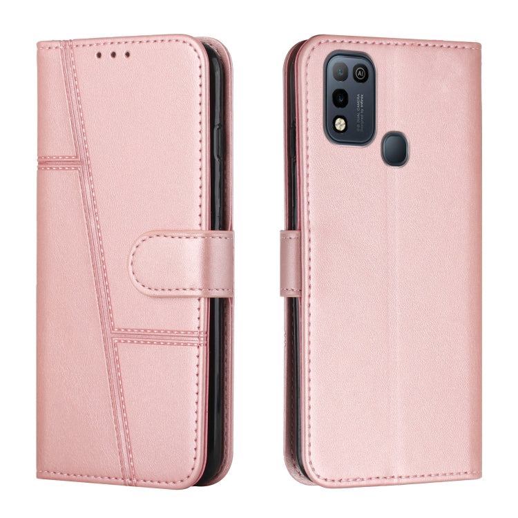 Stitching Calf Texture Buckle Leather Phone Case, For Infinix Hot 10, For Infinix Hot 10i, For Infinix Hot 10 Lite / Smart 5 2020, For Infinix Hot 10 Play / Smart 5 2021, For Infinix Hot 11, For Infinix Hot 11S NFC                                      ...