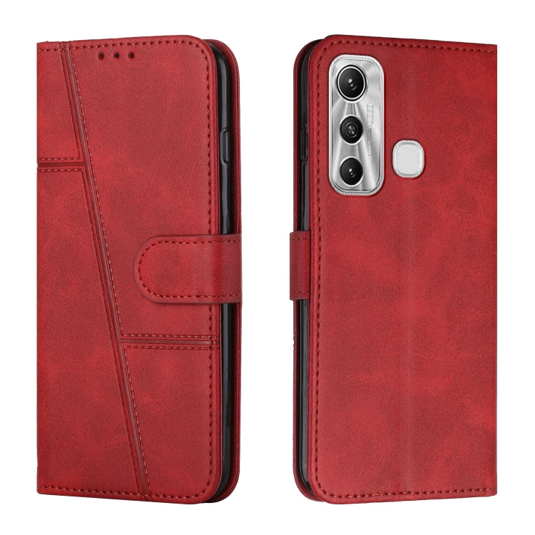 Stitching Calf Texture Buckle Leather Phone Case, For Infinix Hot 10, For Infinix Hot 10i, For Infinix Hot 10 Lite / Smart 5 2020, For Infinix Hot 10 Play / Smart 5 2021, For Infinix Hot 11, For Infinix Hot 11S NFC                                      ...