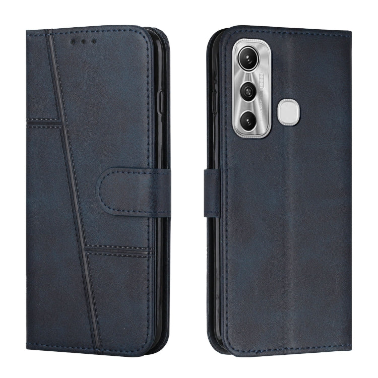 Stitching Calf Texture Buckle Leather Phone Case, For Infinix Hot 10, For Infinix Hot 10i, For Infinix Hot 10 Lite / Smart 5 2020, For Infinix Hot 10 Play / Smart 5 2021, For Infinix Hot 11, For Infinix Hot 11S NFC                                      ...
