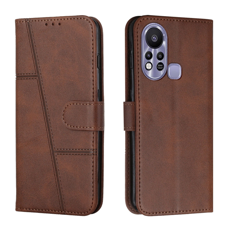 Stitching Calf Texture Buckle Leather Phone Case, For Infinix Hot 10, For Infinix Hot 10i, For Infinix Hot 10 Lite / Smart 5 2020, For Infinix Hot 10 Play / Smart 5 2021, For Infinix Hot 11, For Infinix Hot 11S NFC                                      ...