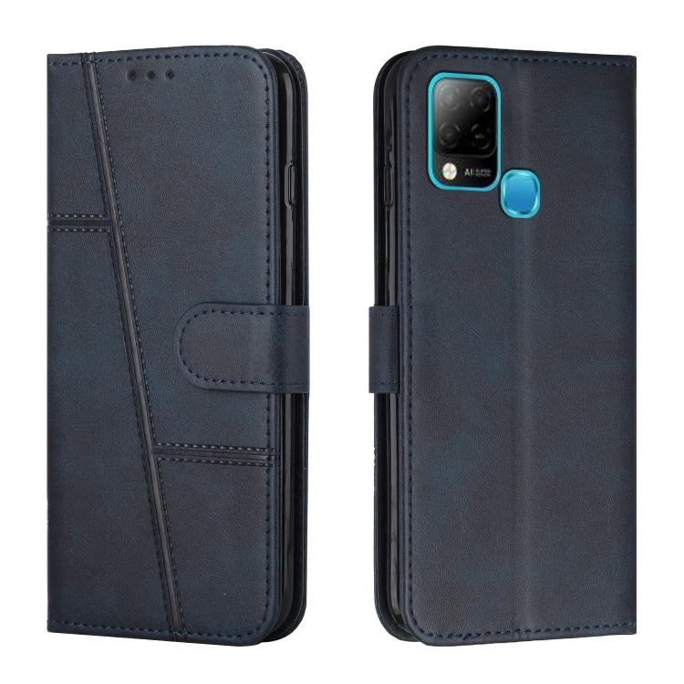 Stitching Calf Texture Buckle Leather Phone Case, For Infinix Hot 10, For Infinix Hot 10i, For Infinix Hot 10 Lite / Smart 5 2020, For Infinix Hot 10 Play / Smart 5 2021, For Infinix Hot 11, For Infinix Hot 11S NFC                                      ...