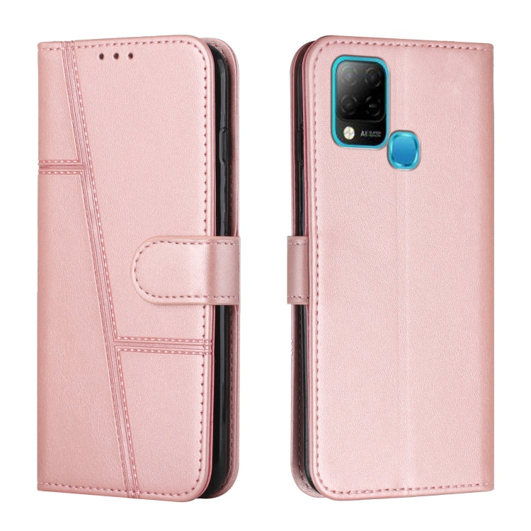 Stitching Calf Texture Buckle Leather Phone Case, For Infinix Hot 10, For Infinix Hot 10i, For Infinix Hot 10 Lite / Smart 5 2020, For Infinix Hot 10 Play / Smart 5 2021, For Infinix Hot 11, For Infinix Hot 11S NFC                                      ...