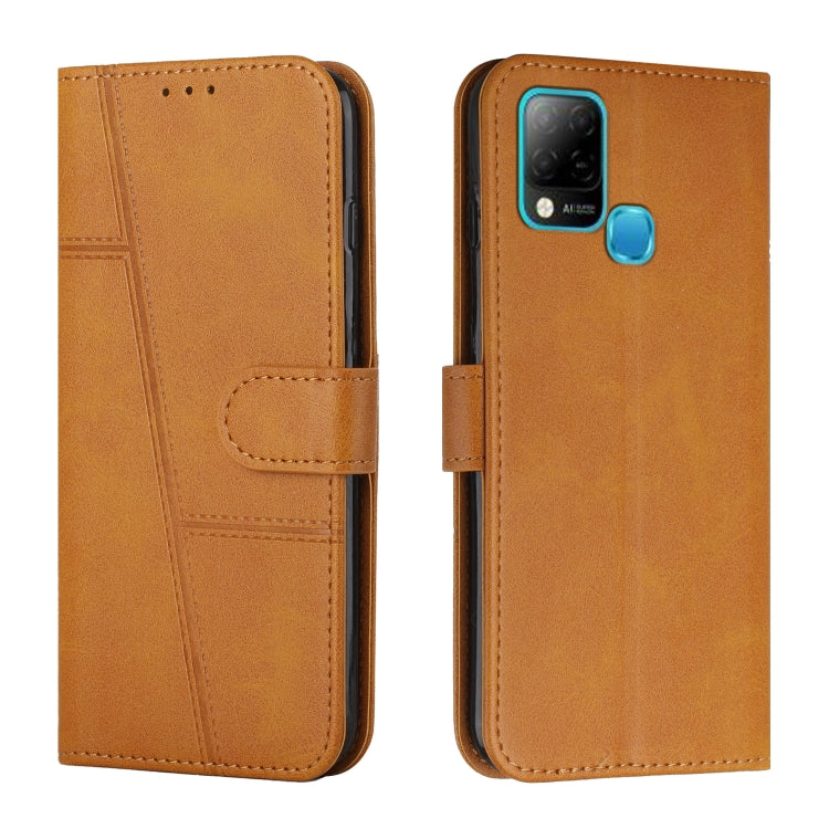 Stitching Calf Texture Buckle Leather Phone Case, For Infinix Hot 10, For Infinix Hot 10i, For Infinix Hot 10 Lite / Smart 5 2020, For Infinix Hot 10 Play / Smart 5 2021, For Infinix Hot 11, For Infinix Hot 11S NFC                                      ...