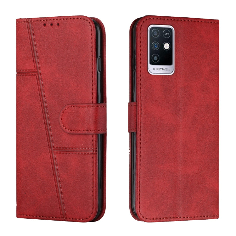 Stitching Calf Texture Buckle Leather Phone Case, For Infinix Note 10, For Infinix Note 10 Pro, For Infinix Note 11, For Infinix Note 11 Pro / 11S