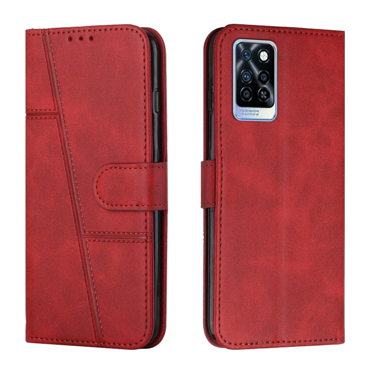 Stitching Calf Texture Buckle Leather Phone Case, For Infinix Note 10, For Infinix Note 10 Pro, For Infinix Note 11, For Infinix Note 11 Pro / 11S