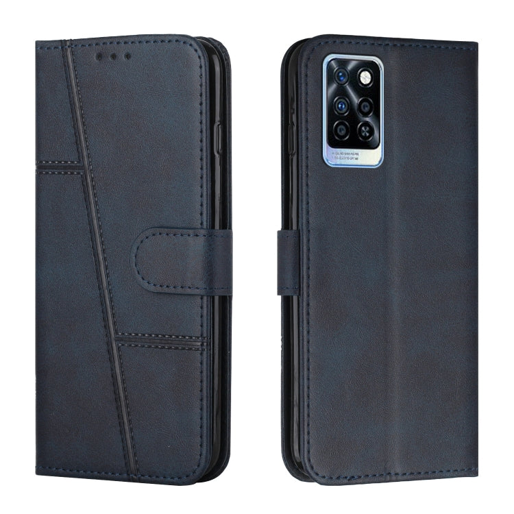 Stitching Calf Texture Buckle Leather Phone Case, For Infinix Note 10, For Infinix Note 10 Pro, For Infinix Note 11, For Infinix Note 11 Pro / 11S
