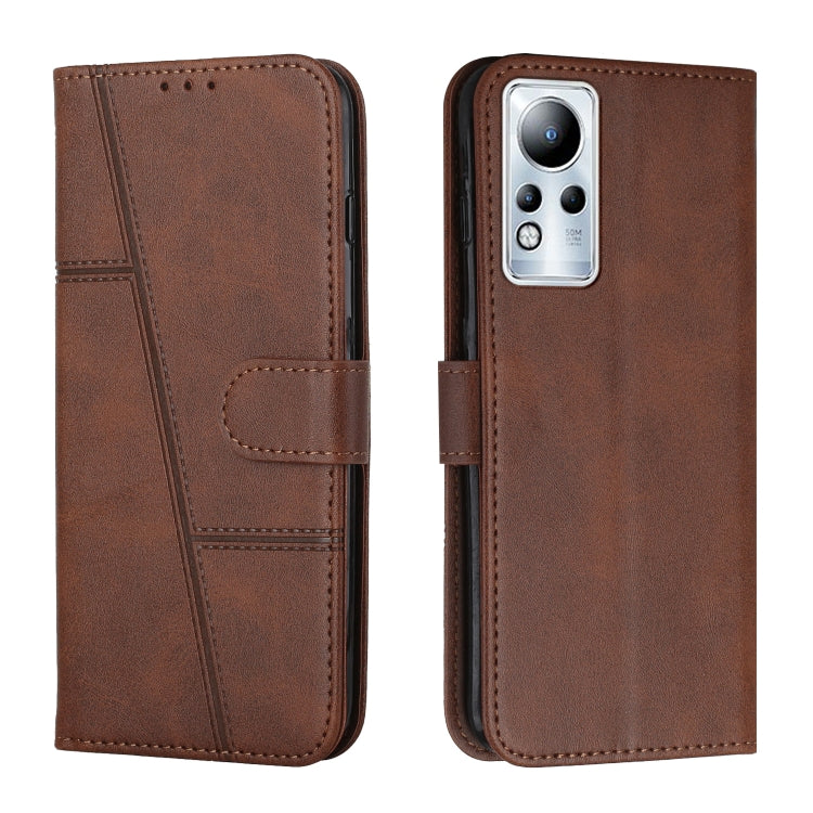 Stitching Calf Texture Buckle Leather Phone Case, For Infinix Note 10, For Infinix Note 10 Pro, For Infinix Note 11, For Infinix Note 11 Pro / 11S
