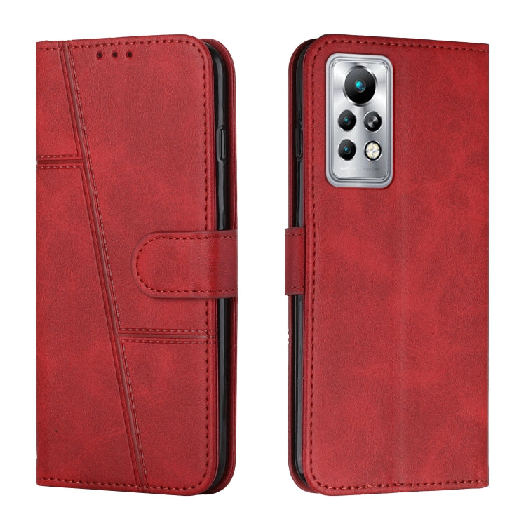Stitching Calf Texture Buckle Leather Phone Case, For Infinix Note 10, For Infinix Note 10 Pro, For Infinix Note 11, For Infinix Note 11 Pro / 11S