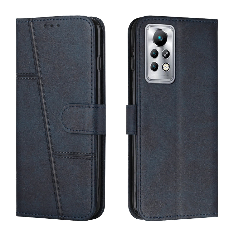 Stitching Calf Texture Buckle Leather Phone Case, For Infinix Note 10, For Infinix Note 10 Pro, For Infinix Note 11, For Infinix Note 11 Pro / 11S