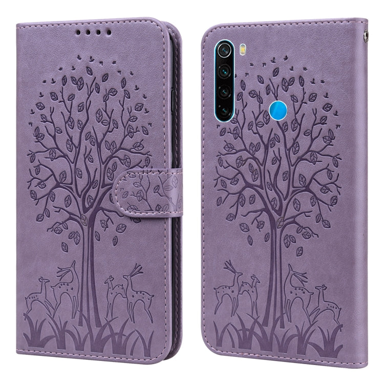 Tree & Deer Pattern Pressed Flip Leather Phone Case, For Nokia 3.4 / 5.4, For Nokia G20 / G10 / 6.3, For Sony Xperia 10 III, For Xiaomi Redmi 9T / 9 Power, For Xiaomi Redmi 10, For Xiaomi Redmi Note 8 2021 / Note 8, For Xiaomi Redmi 9 / Redmi 10X      ...