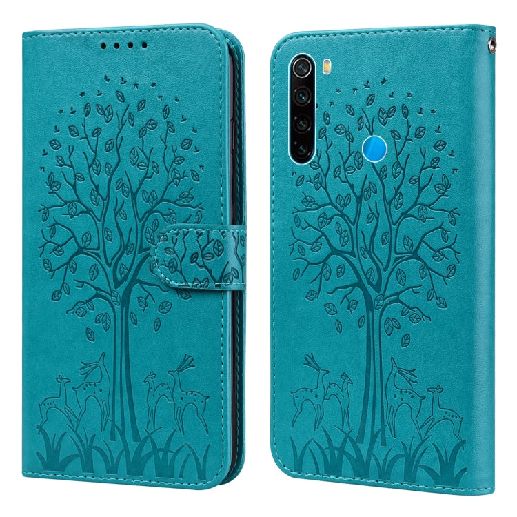 Tree & Deer Pattern Pressed Flip Leather Phone Case, For Nokia 3.4 / 5.4, For Nokia G20 / G10 / 6.3, For Sony Xperia 10 III, For Xiaomi Redmi 9T / 9 Power, For Xiaomi Redmi 10, For Xiaomi Redmi Note 8 2021 / Note 8, For Xiaomi Redmi 9 / Redmi 10X      ...
