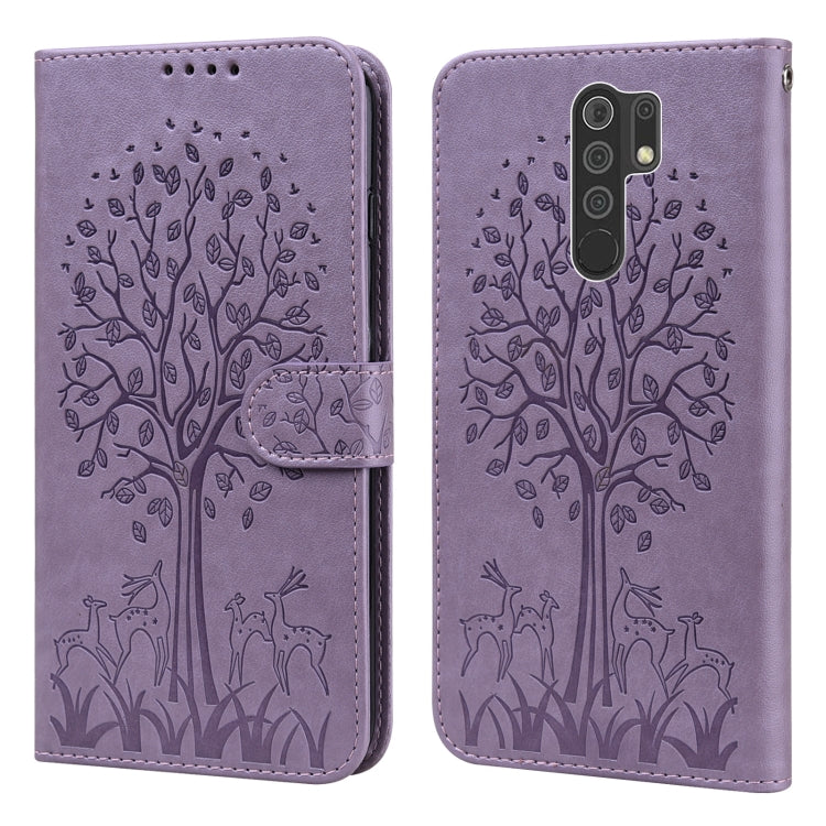 Tree & Deer Pattern Pressed Flip Leather Phone Case, For Nokia 3.4 / 5.4, For Nokia G20 / G10 / 6.3, For Sony Xperia 10 III, For Xiaomi Redmi 9T / 9 Power, For Xiaomi Redmi 10, For Xiaomi Redmi Note 8 2021 / Note 8, For Xiaomi Redmi 9 / Redmi 10X      ...