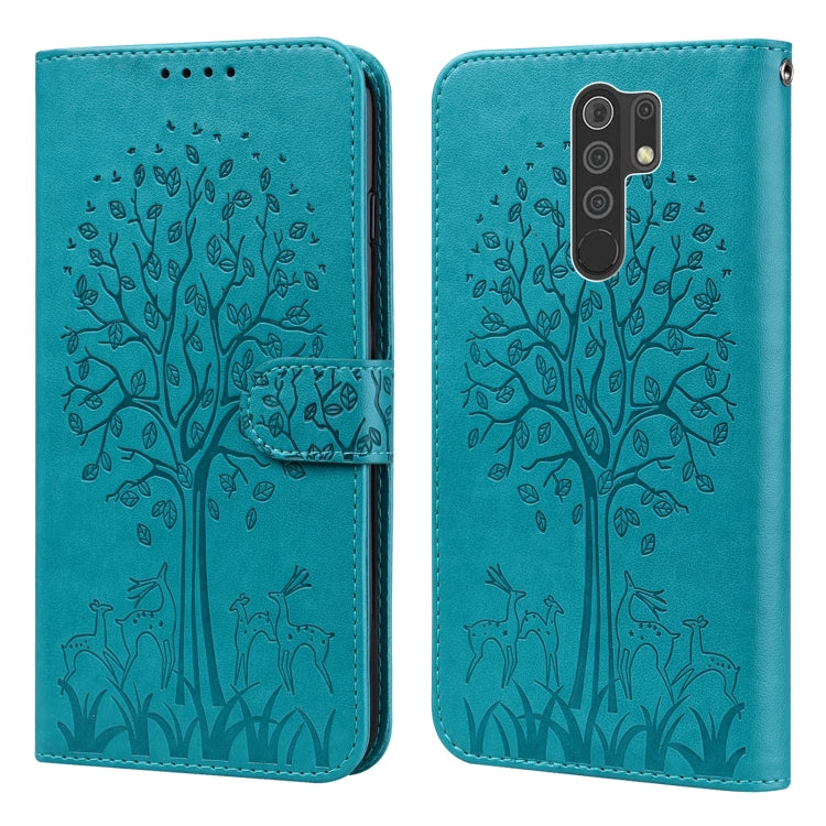 Tree & Deer Pattern Pressed Flip Leather Phone Case, For Nokia 3.4 / 5.4, For Nokia G20 / G10 / 6.3, For Sony Xperia 10 III, For Xiaomi Redmi 9T / 9 Power, For Xiaomi Redmi 10, For Xiaomi Redmi Note 8 2021 / Note 8, For Xiaomi Redmi 9 / Redmi 10X      ...