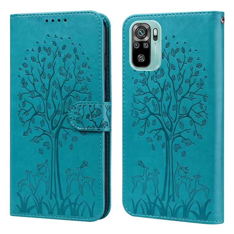 Tree & Deer Pattern Pressed Flip Leather Phone Case, For Nokia 3.4 / 5.4, For Nokia G20 / G10 / 6.3, For Sony Xperia 10 III, For Xiaomi Redmi 9T / 9 Power, For Xiaomi Redmi 10, For Xiaomi Redmi Note 8 2021 / Note 8, For Xiaomi Redmi 9 / Redmi 10X      ...